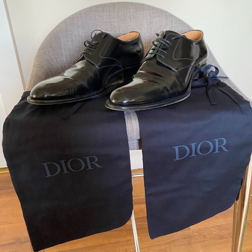 Men's Dior Timeless Derby Shoe - Size 10 (Like New!)
